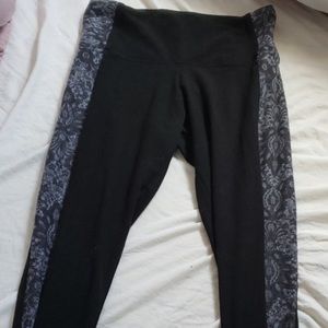 Black/Grey Victoria Sport High Waist Leggings